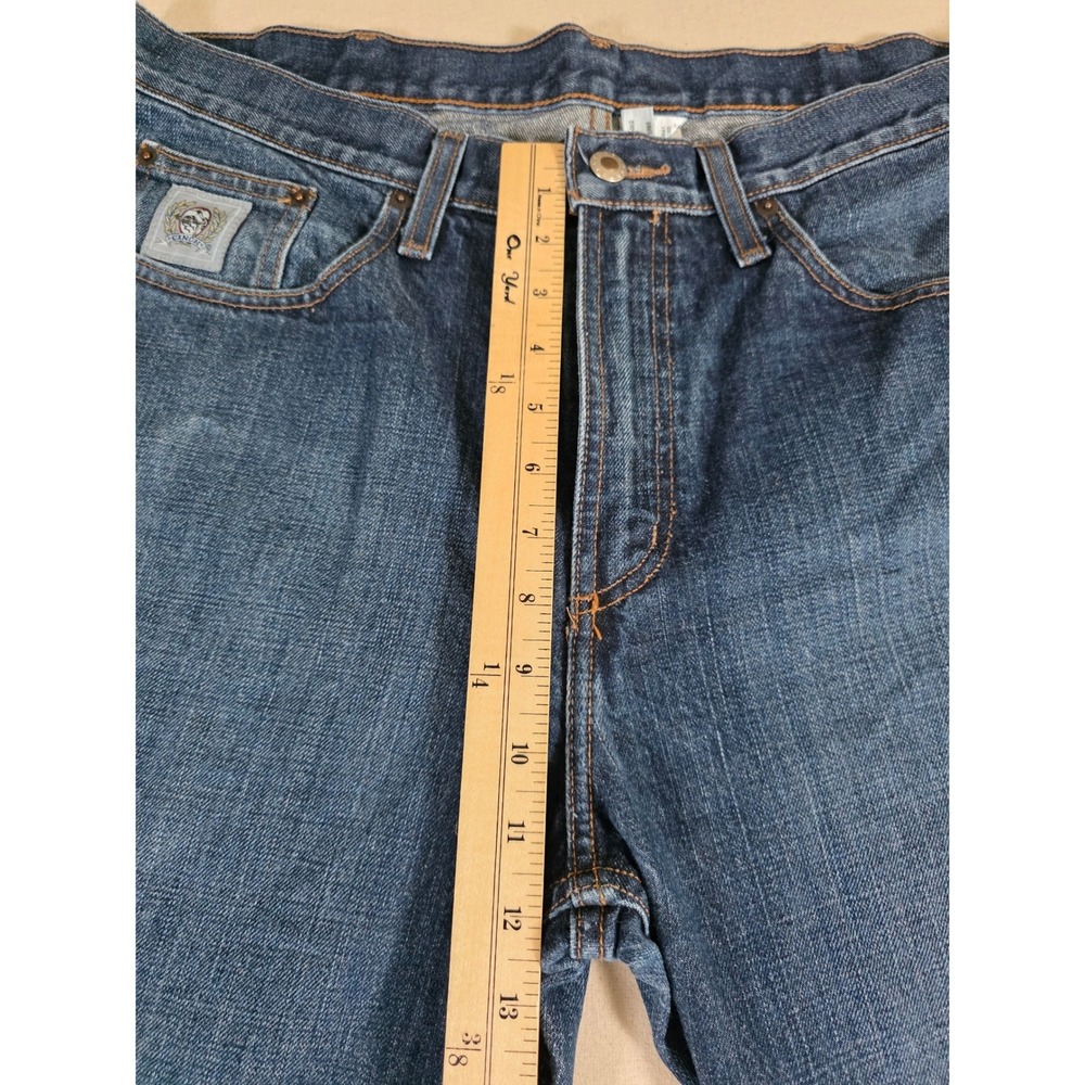 Cinch Mens Jeans 36x34 Silver Label Blue Straight Leg Western Denim Jeans Work - Picture 10 of 10